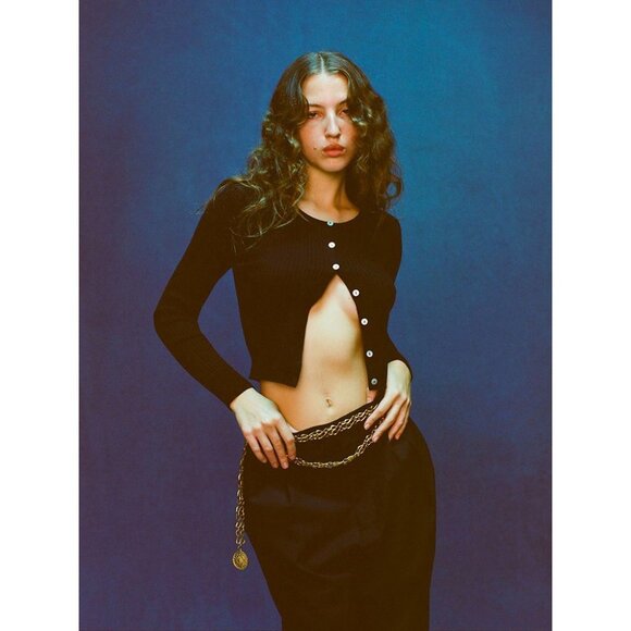 Realisation Par The Winona Cardigan in Black - Picture 2 of 4